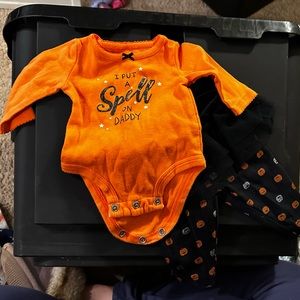 Halloween footy & Halloween outfit